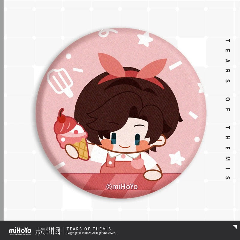 Tears of Themis Refreshing Honey Summer Series Plush Badge