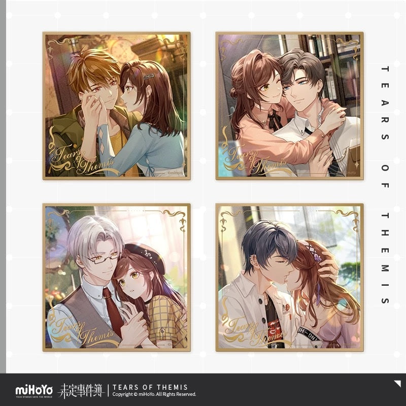 Tears of Themis Tender Whispers Series Acrylic Colored Paper (Round 2)