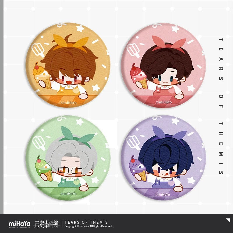 Tears of Themis Refreshing Honey Summer Series Plush Badge