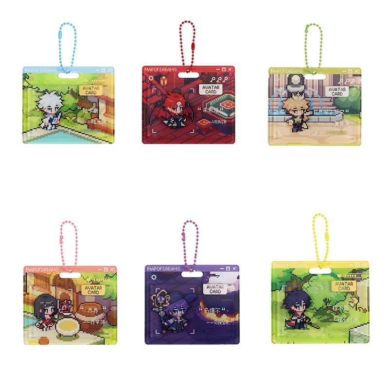 Pre-order Link Click M.O.D Map of Dreams Acrylic Pendants