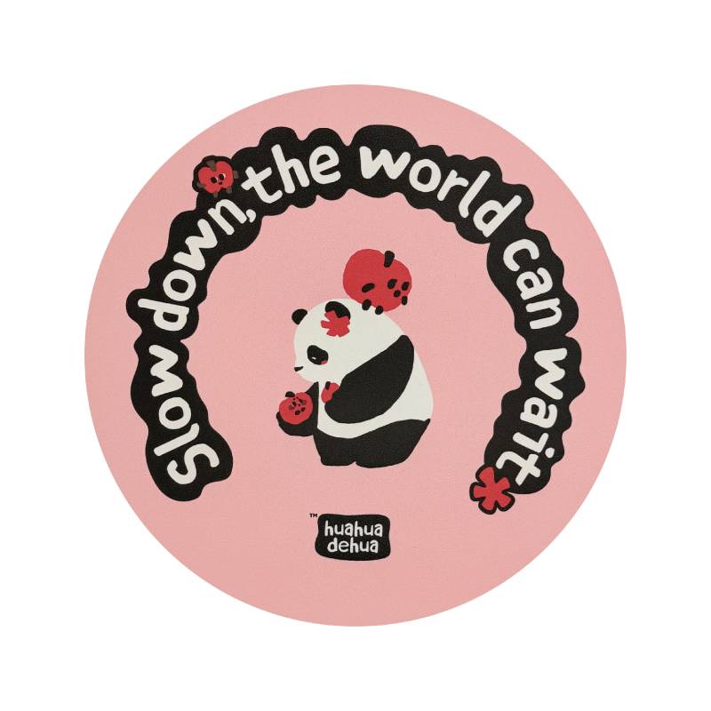 Panda Hua Hua mouse pad