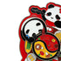 CCTV Official Souvenir: Rotating Panda Refrigerator Magnet