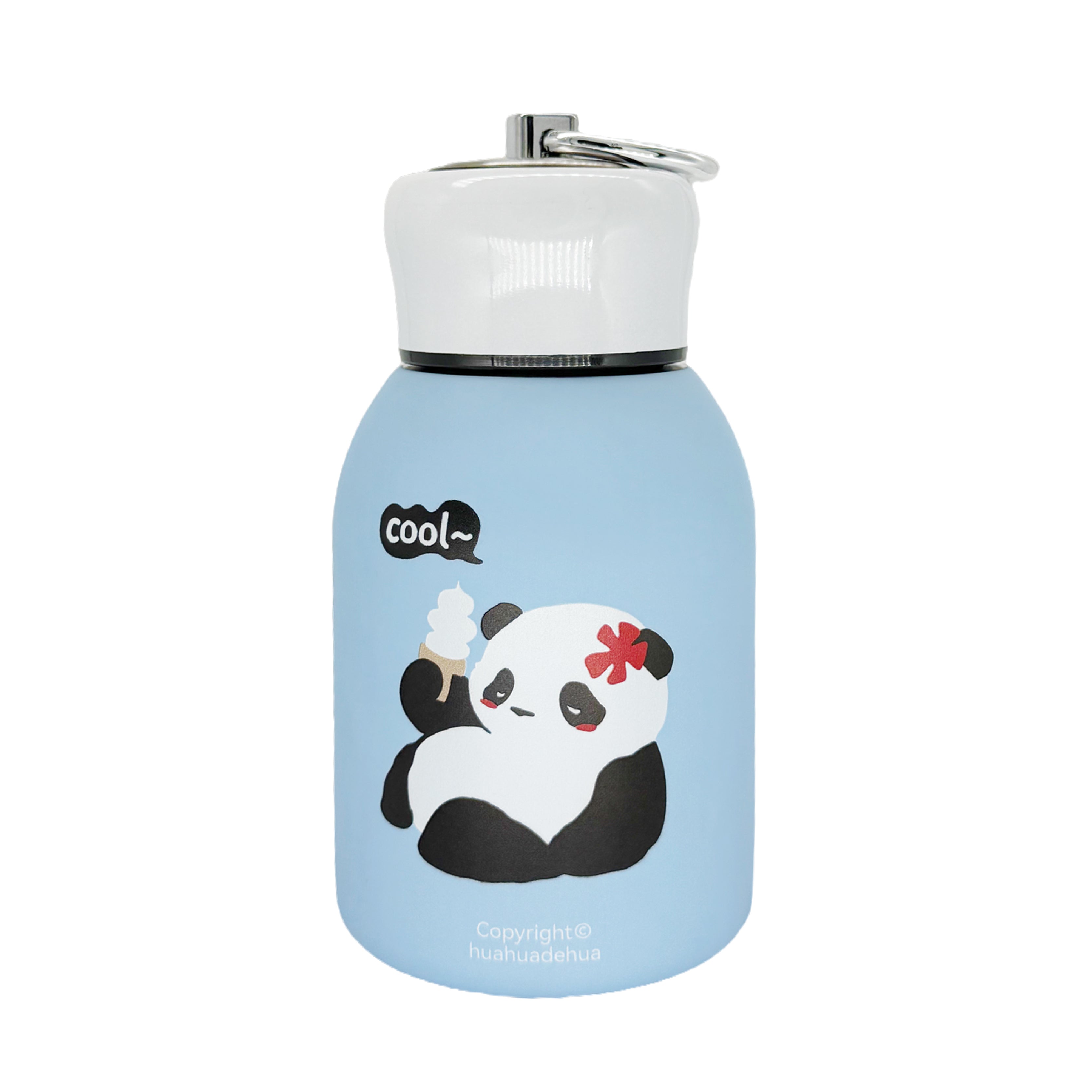 Gaint Panda Hua Hua chubby panda insulated water bottle