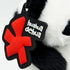 Cartoon panda keychain based on the giant panda Hua Hua