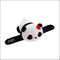 Plush panda wrist hugger