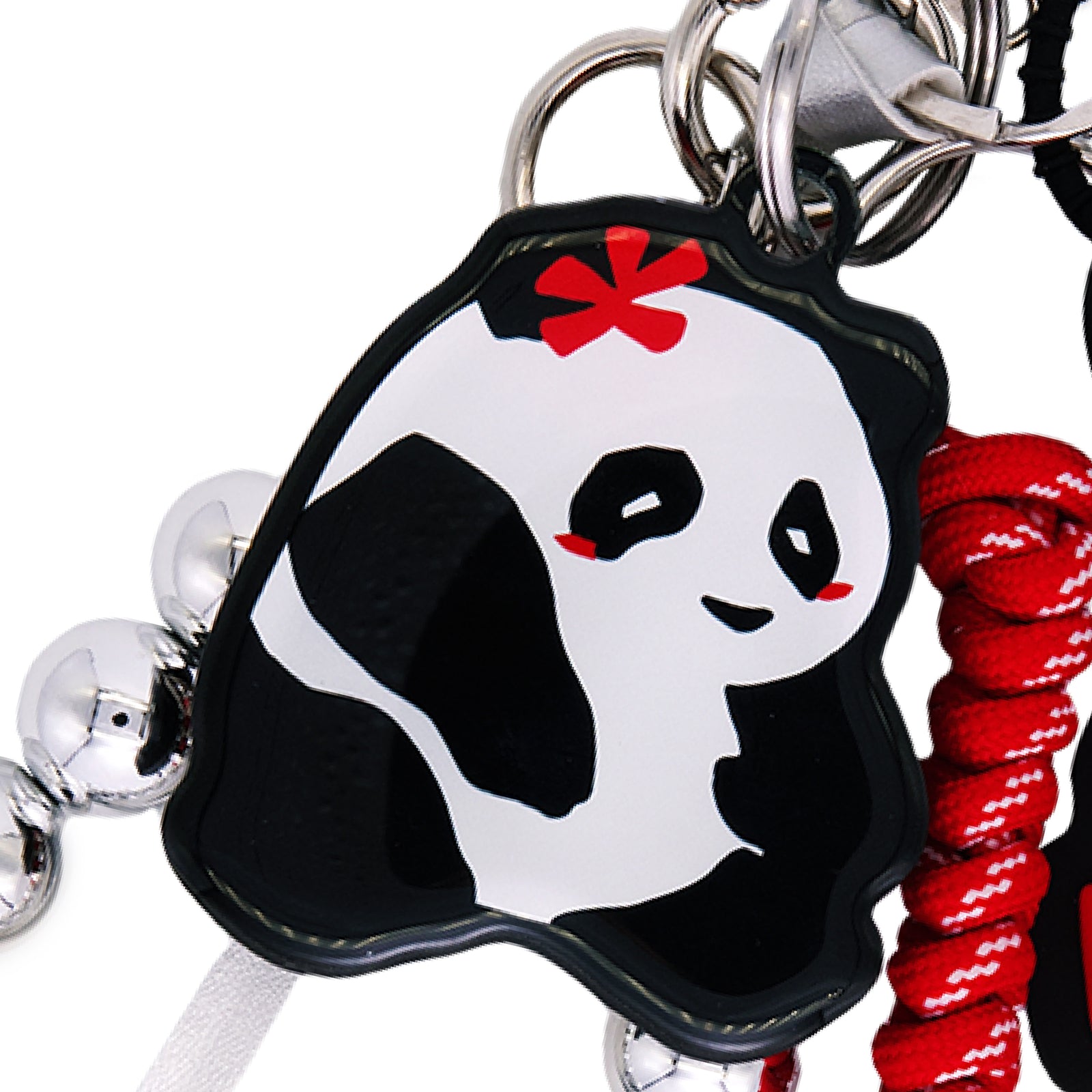 CCTV leather bag charm
