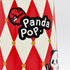 Retro-style panda hua hua insulated water bottle