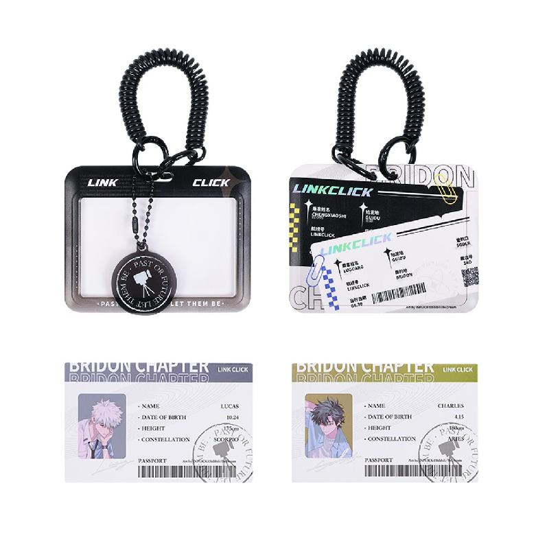 Link Click Badge Lu Guang Card Holder Set