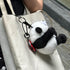 Cute Cartoon Panda Plush Doll Bag Keychain