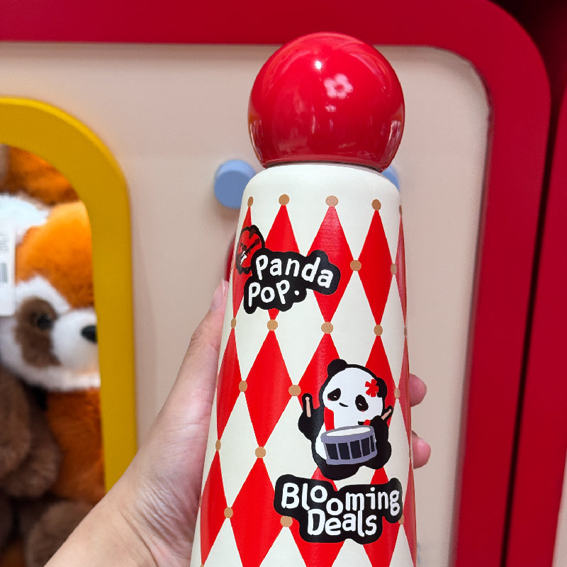 huahuadehua Panda Hua Hua Carnival Insulated Water Bottle