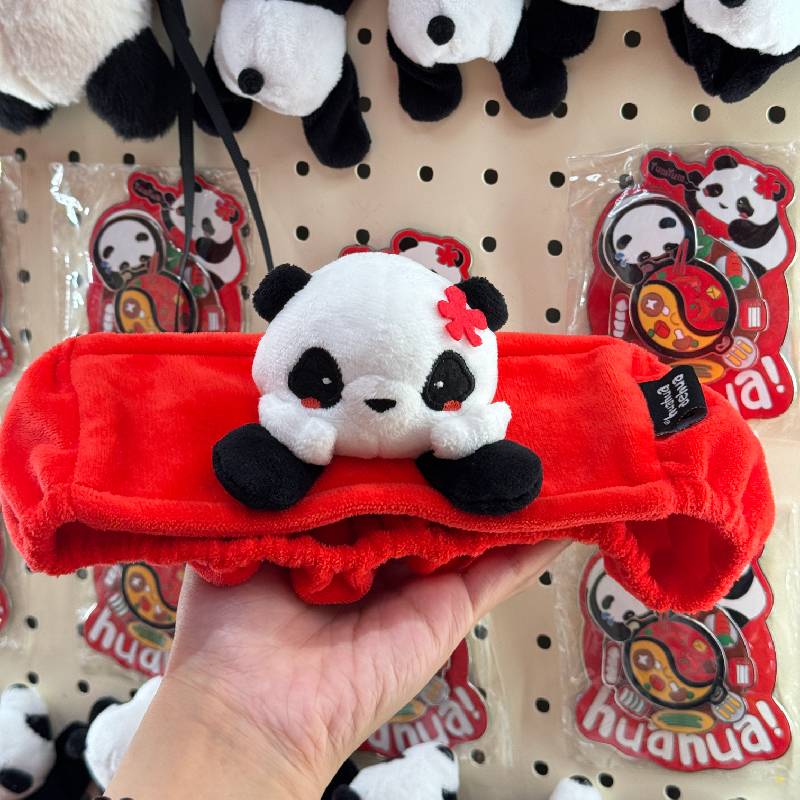 CCTV Hua Hua Panda Face Wash Headband