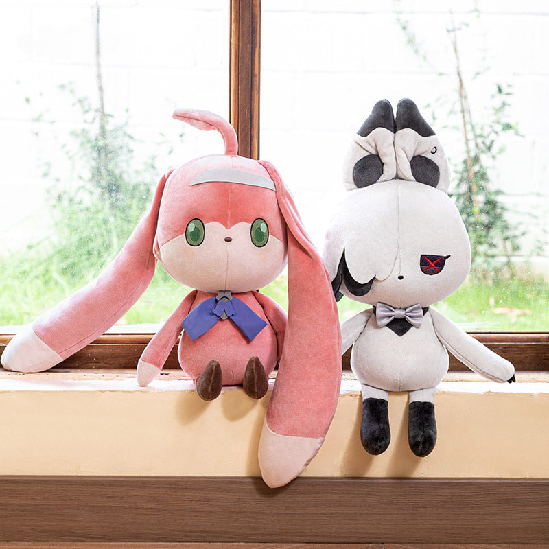Genshin Impact Hearthside Little Bunny Plush Doll Pendant  Peruere Ember Song Series