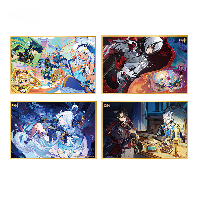 Genshin Impact Acrylic Colored Paper Version Preview Series