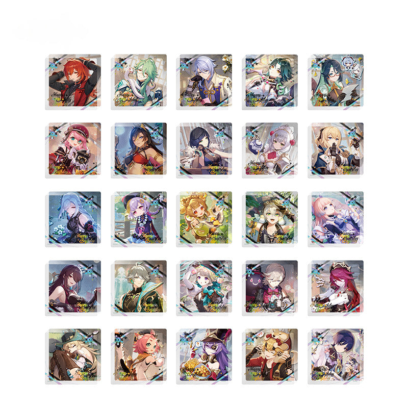 Pre-order Genshin Impact Character Thick Acrylic Coaster 2025 Day of Destiny Series