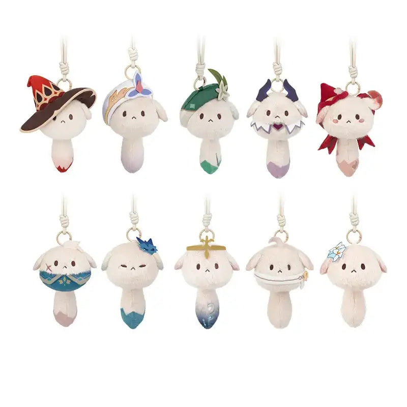 Genshin Impact Collectible Plush Pendant Blind Box