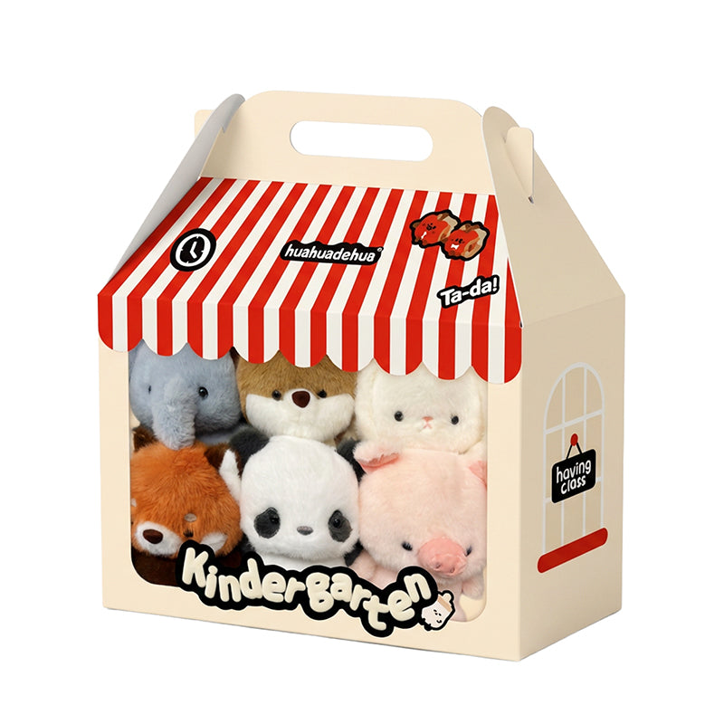 huahuadehua Kindergarten Panda Plush Gift Box
