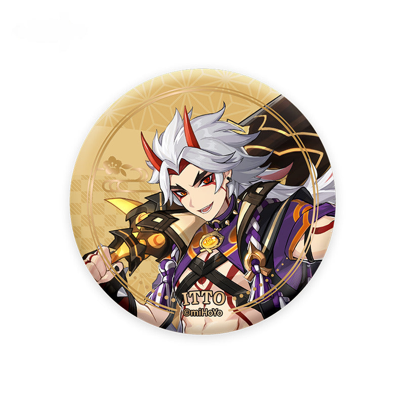 Genshin Impact Character Badge Inazuma City Theme