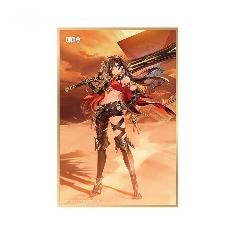 Genshin Impact Theme Based Series Colored Paper