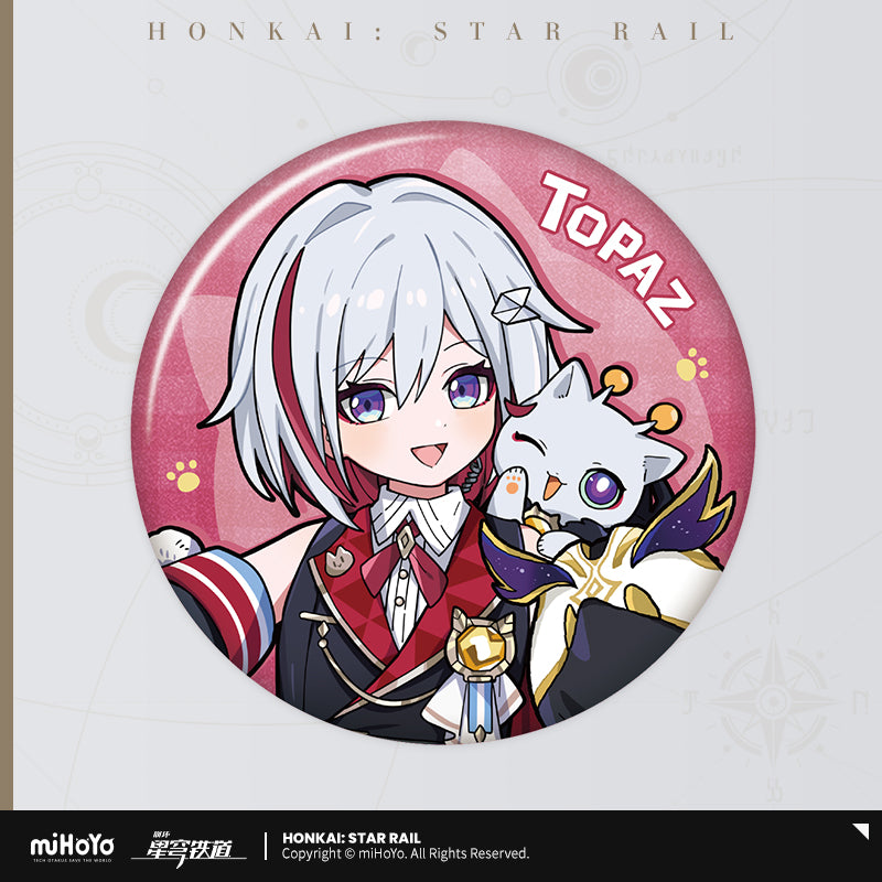Honkai: Star Rail Badge Little Kitten Series