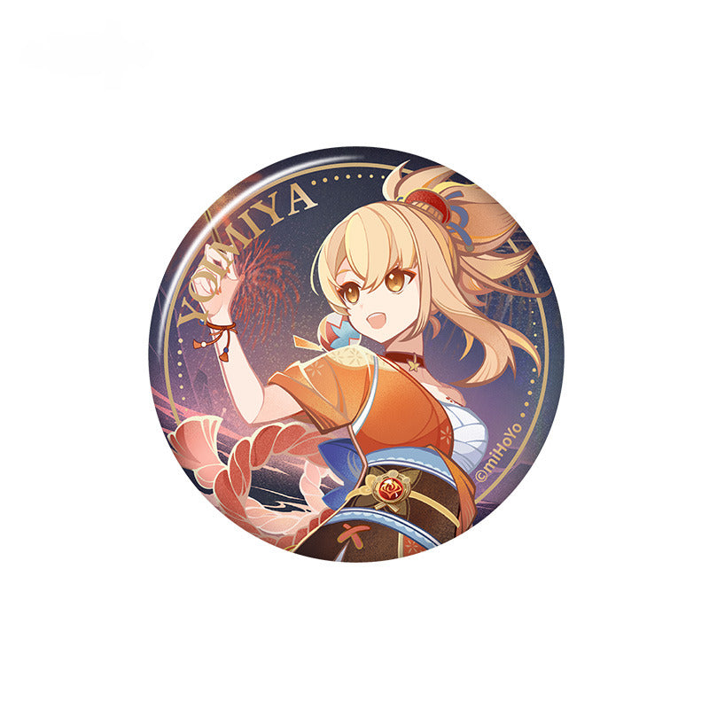 Genshin Impact Badge Genius Invokation TCG Tournament Series