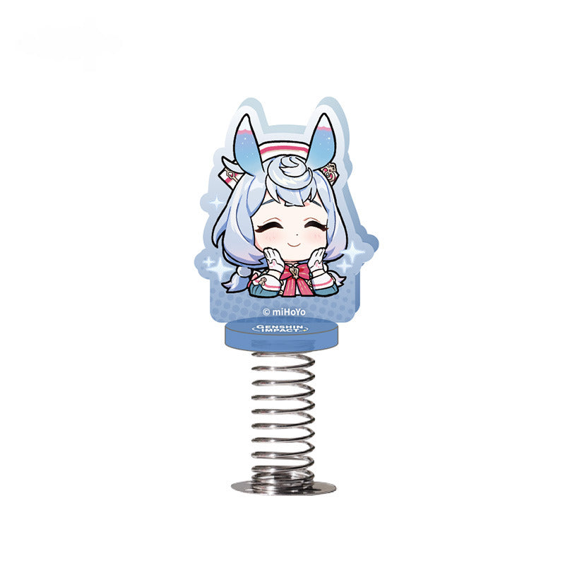 Genshin Impact Acrylic Bobblehead Standee Q Version Emoticon Series