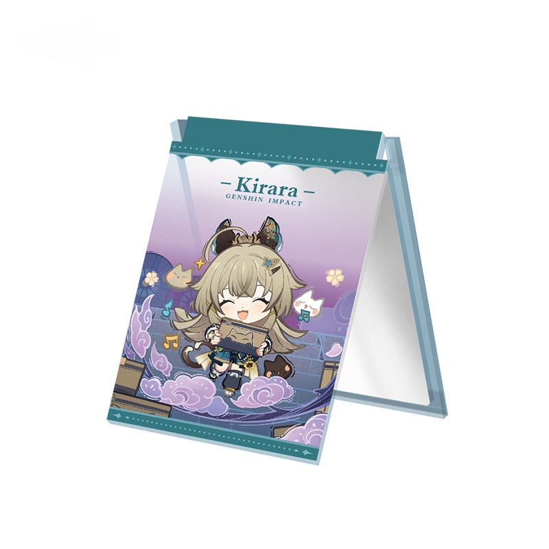 Genshin Impact Acrylic Folding Mirror Starlight Letter Series