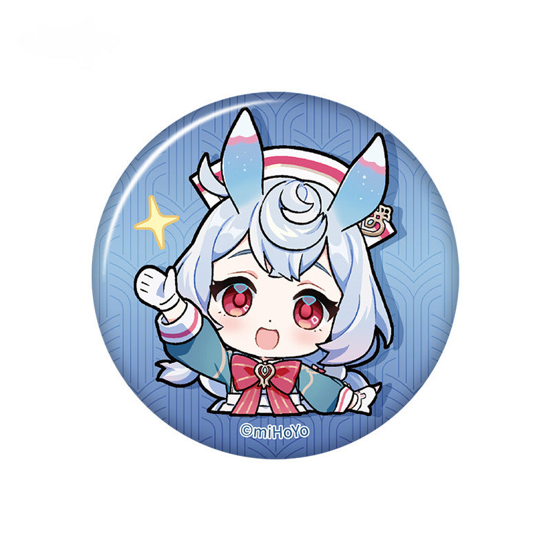 Genshin Impact Badge Q Version Emoticon Series