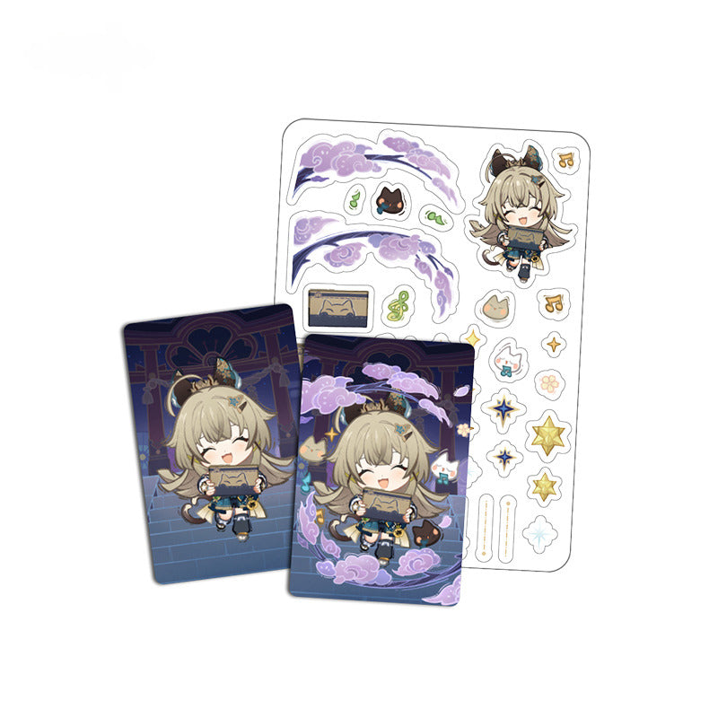 Genshin Impact Trading Card Set Starlight Letter Series