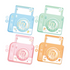 ZJSTV Keep Running Photo Card Camera Magnet