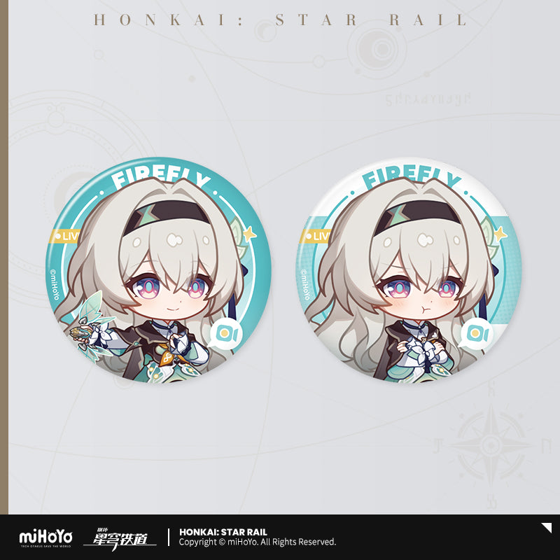 Honkai: Star Rail Badge Set Owlbert's Reception Room Series