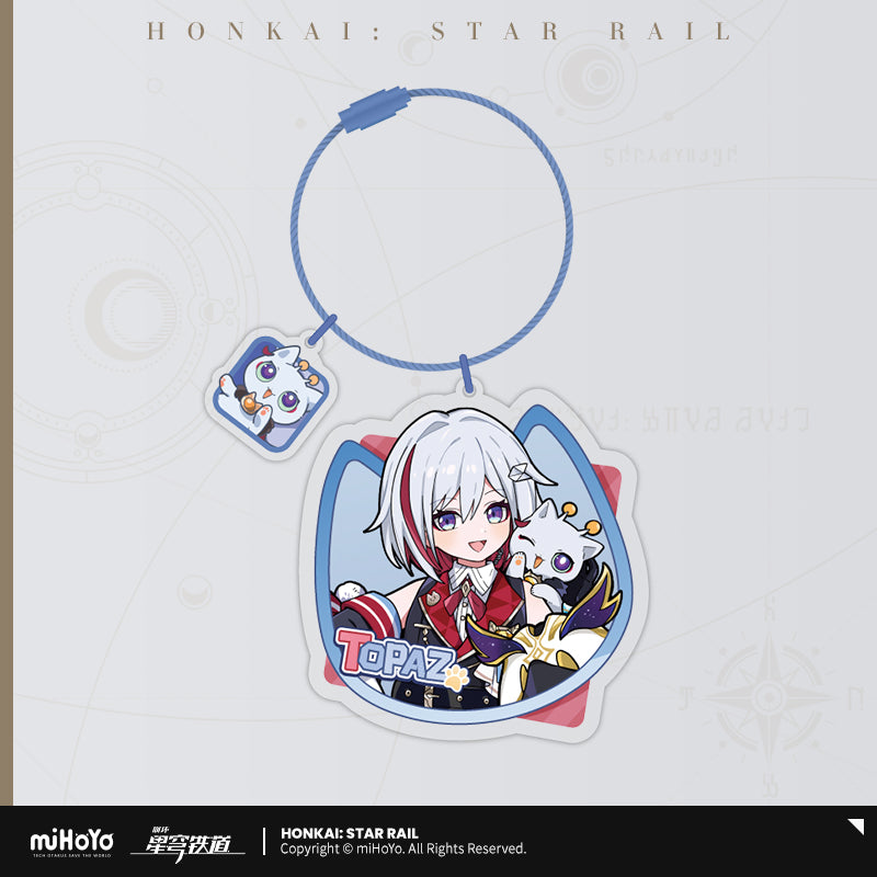 Honkai: Star Rail Acrylic Pendant Little Kitten Series