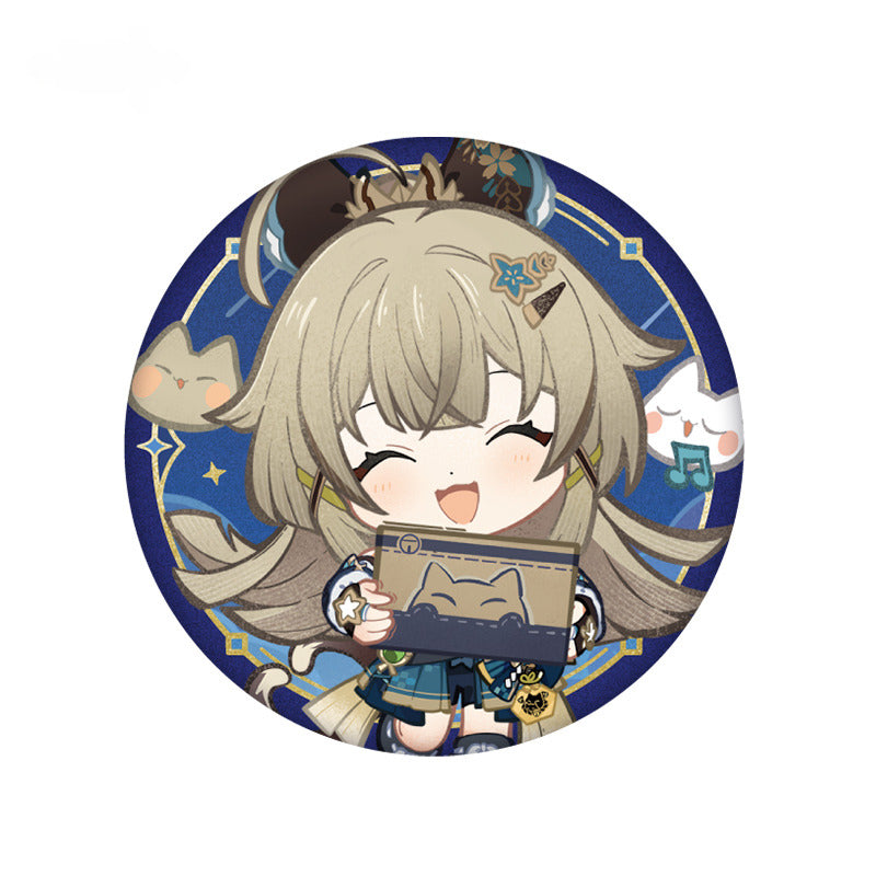 Genshin Impact Badge Starlight Letter Series