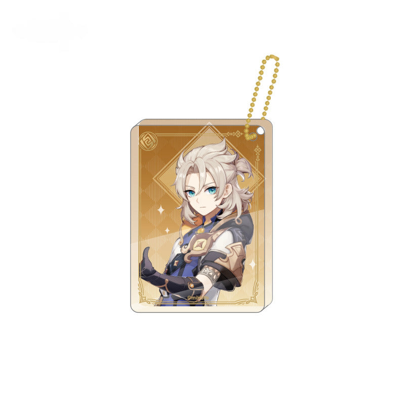 Genshin Impact Character Thick Acrylic Pendant