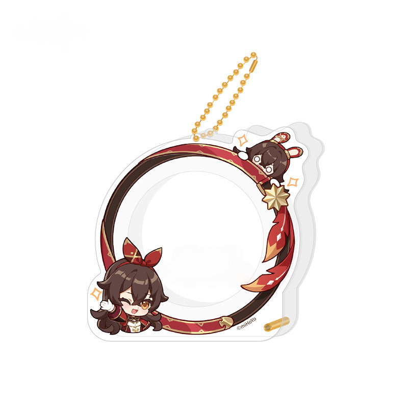 Genshin Impact Badge Acrylic Storage Cover