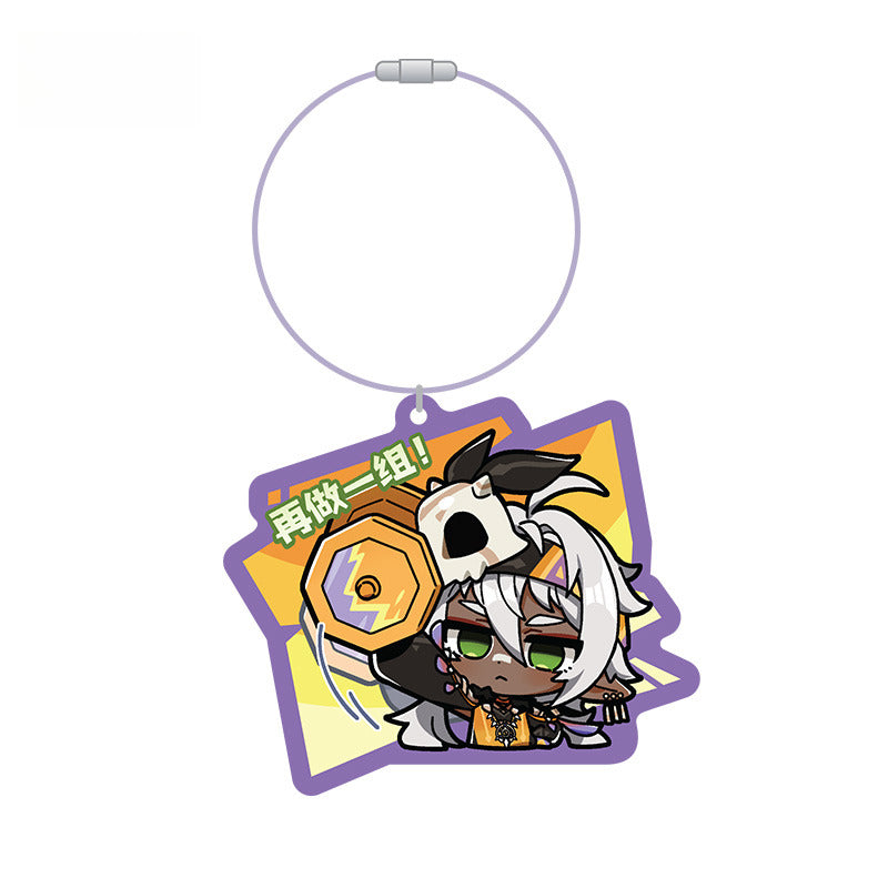 Genshin Impact Chibi Emoticon Series Acrylic Pendant