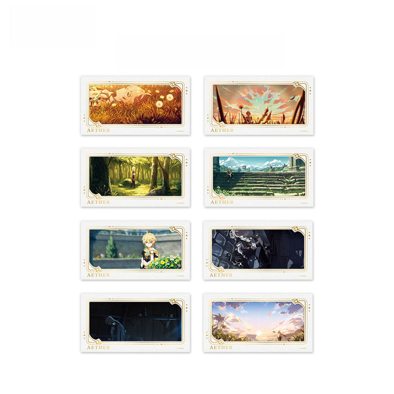 Genshin Impact Photo Card Blind Box Hanging & Display Acrylic The Road Not Taken Series