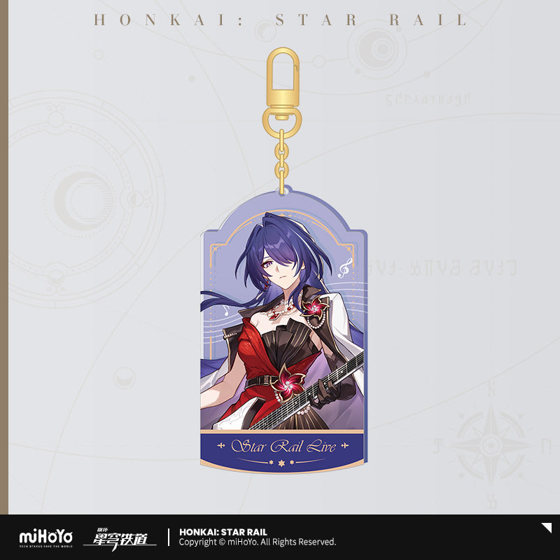 Honkai: Star Rail Acrylic Pendant Star Rail LIVE Series