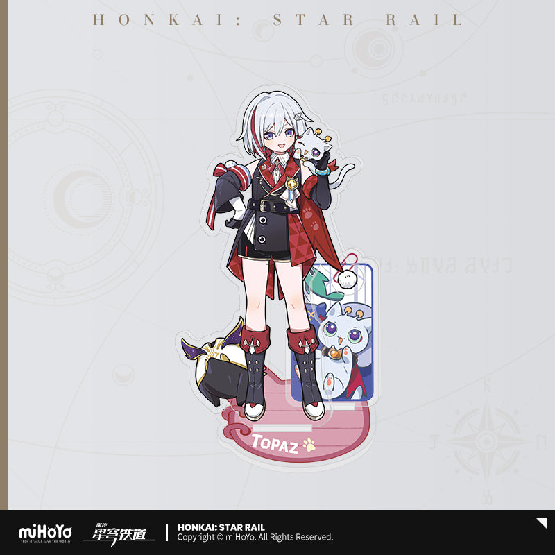 Honkai: Star Rail Acrylic Standee Little Kitten Series