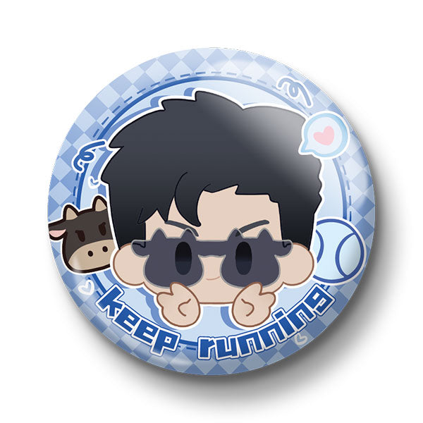 ZJSTV Keep Running Official Merch – Benben Sparkle Badge (Blind Box Edition)