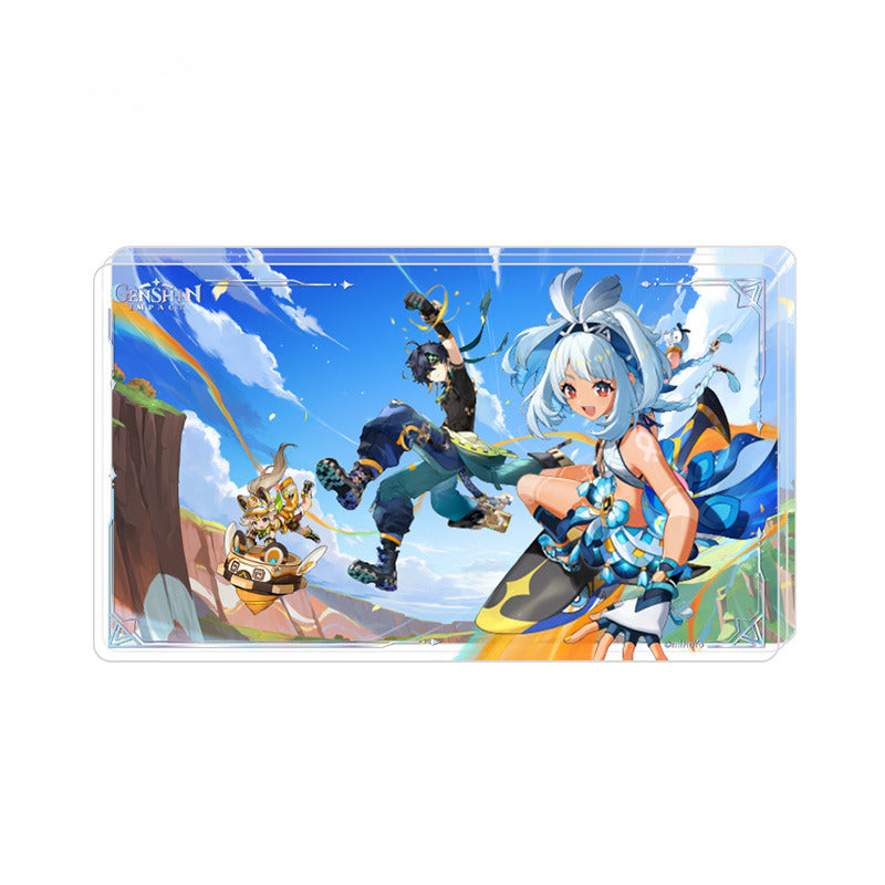 Genshin Impact Badge Standee File Folder Mouse Pad Ornament Blaze to Natlan Series