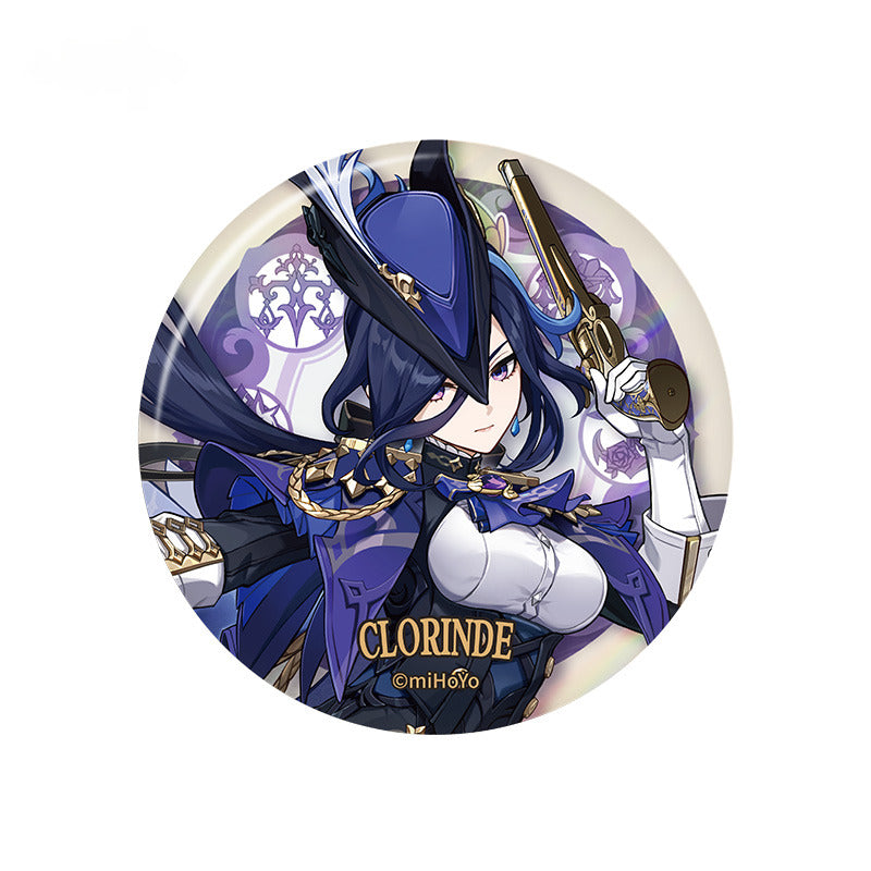 Genshin Impact Badge Fontaine Court Theme