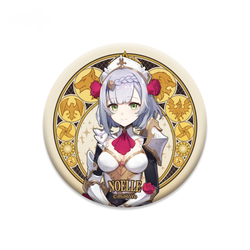 Genshin Impact Badge Mondstadt Theme
