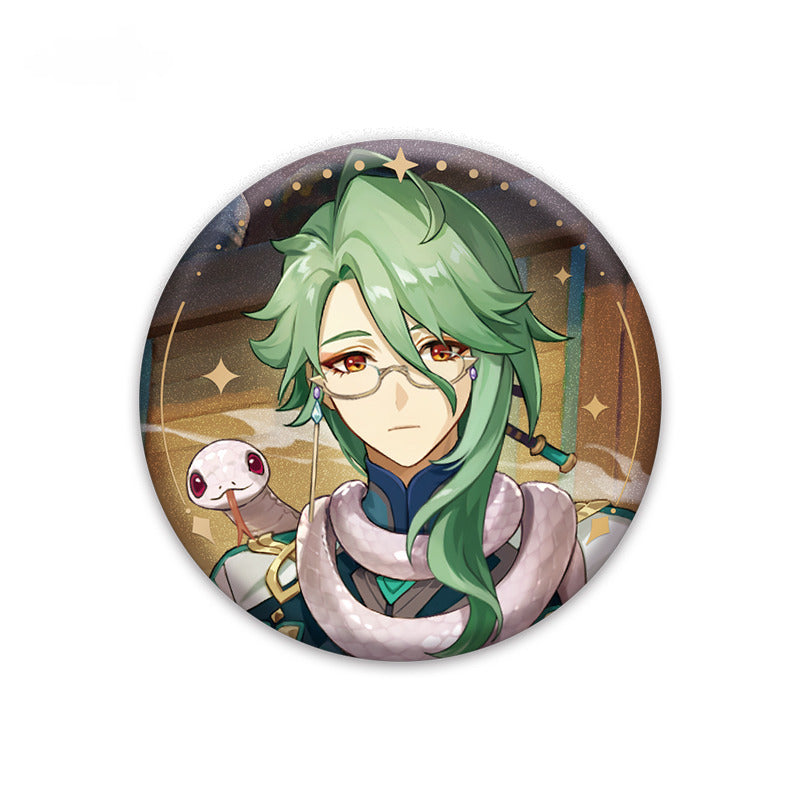 Genshin Impact Character Badge Anecdotes Series