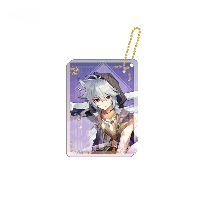 Genshin Impact Character Thick Acrylic Pendant