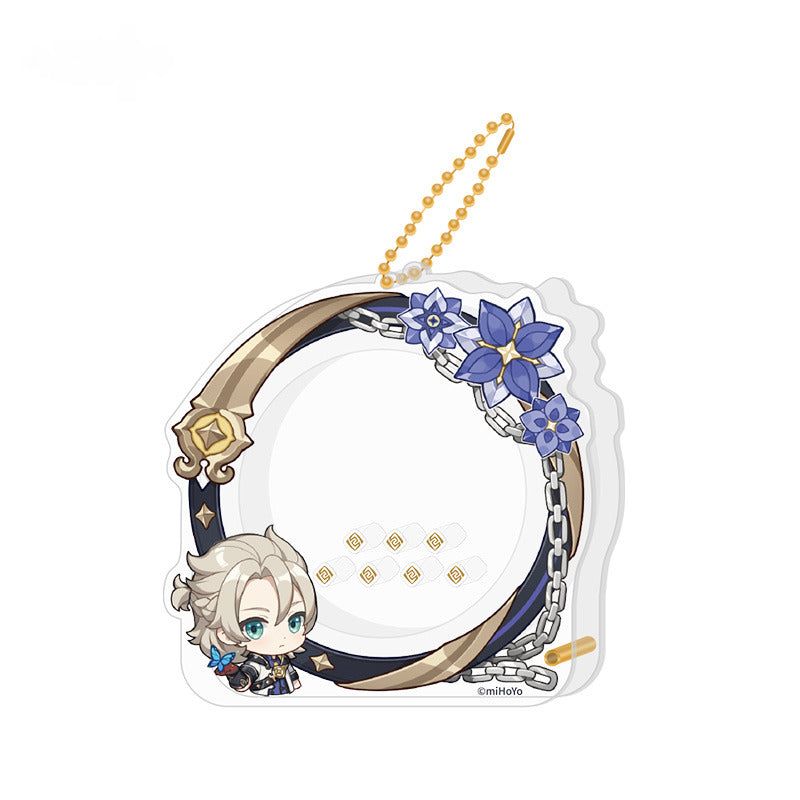 Genshin Impact Badge Acrylic Storage Cover