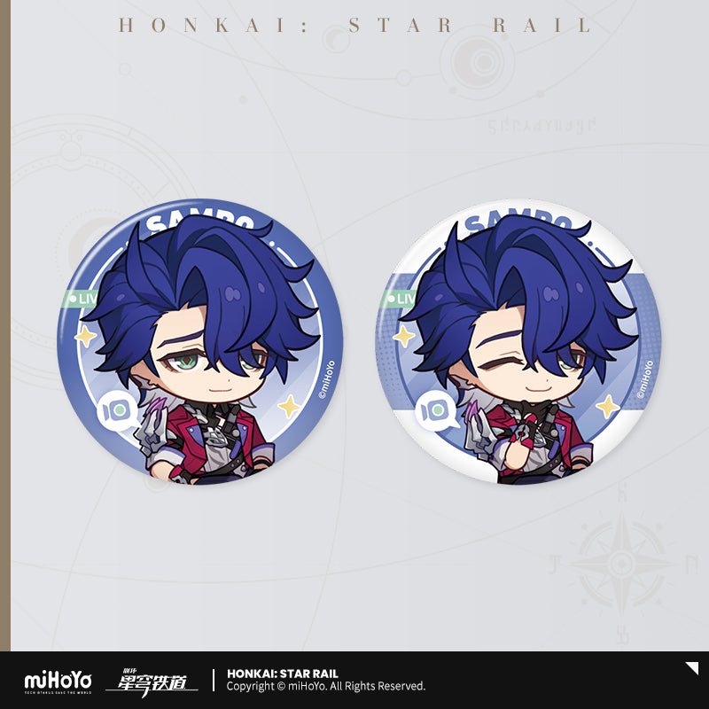 Honkai: Star Rail Badge Set Owlbert's Reception Room Series