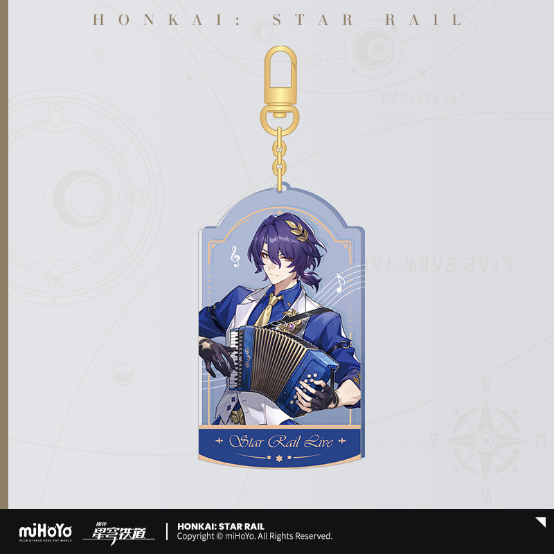 Honkai: Star Rail Acrylic Pendant Star Rail LIVE Series