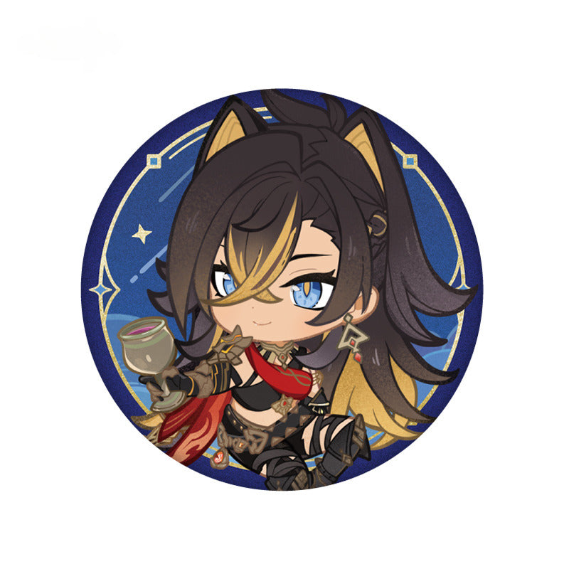 Genshin Impact Badge Starlight Letter Series