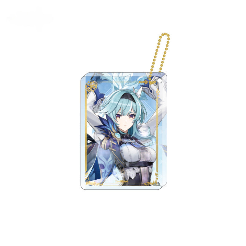 Genshin Impact Character Thick Acrylic Pendant