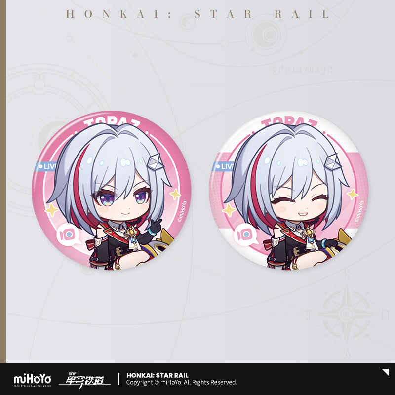 Honkai: Star Rail Badge Set Owlbert's Reception Room Series